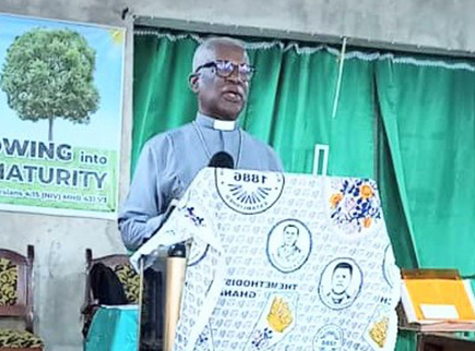 Methodist Church honours Very Rev. Bortey at 80