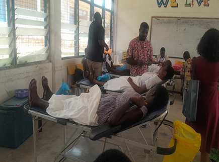 MTN holds blood donation exercise to restock CCTH, Trauma Hospital blood banks