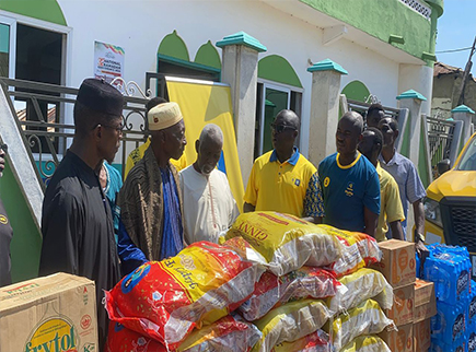 MTN Ghana supports Muslim community in Sekondi