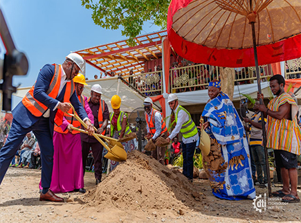 DTI Breaks Ground for $28m Berekuso Multi Skills Campus