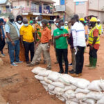 Dr Apaak inspects ongoing road construction on Gbedema-Wiaga stretch