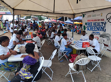 Homepack Medical Services, EXA Ventures, GHS mark World Malaria Day with Health Screening
