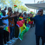 President Mahama arrives in Lyon for One Health Summit