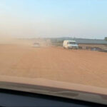 Drivers, passengers complain over dust on Ho-Tokor Road