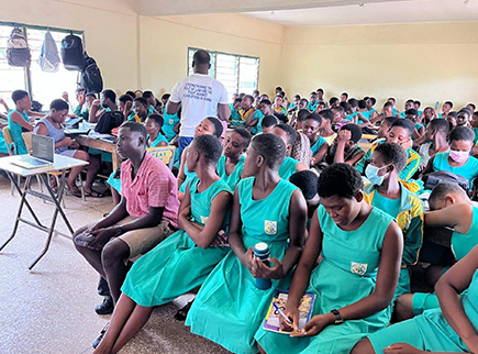 Prampram SHS students urged to fight corruption, harassment