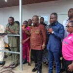 Health Minister inspects Dzodze Dzesime Market Health Kiosk Project
