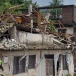 Heavy rain causes building collapse in Sekondi