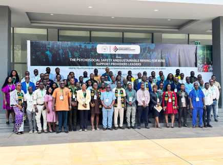 Mine support service companies urged to build healthy workplace psychosocial culture