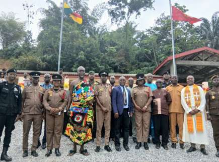 GNFS commissions UMaT fire station to boost emergency response in Tarkwa