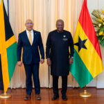 President Mahama holds high-level bilateral meetings with Jamaican leaders