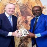 Infantino praises Ghana’s football development efforts after meeting with GFA President
